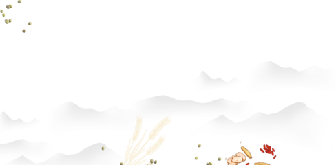 增甘以養(yǎng)脾氣五谷雜糧灰色中國(guó)風(fēng)展板